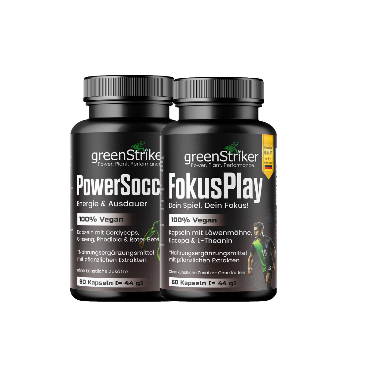 Performance Bundle – Energie & Fokus für Fußballer | Green Striker