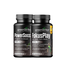 Performance Bundle – Energie & Fokus für Fußballer | Green Striker